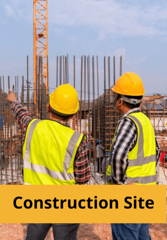 Construction Site Test and tag kiwi